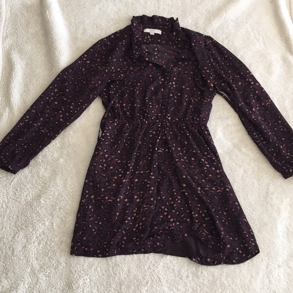 Loft cheetah print dress